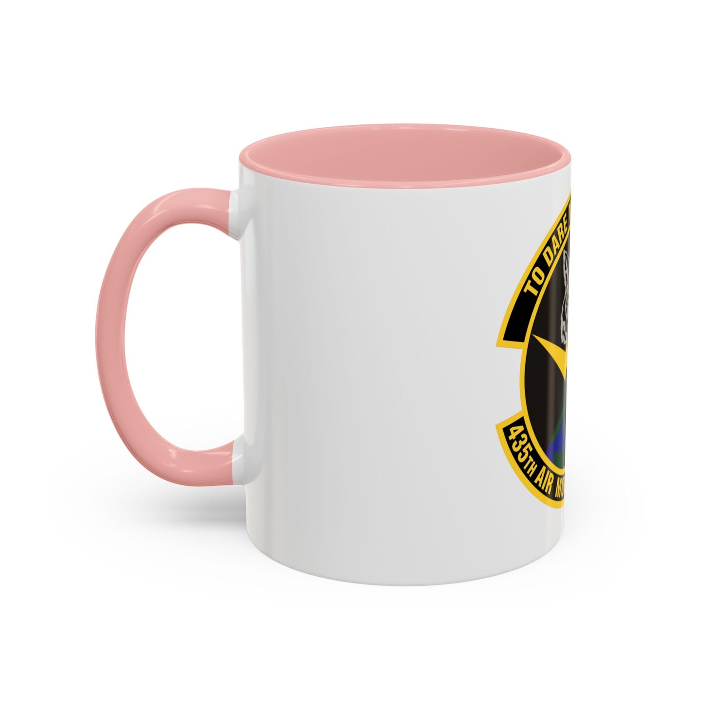 435th Air Mobility Squadron (U.S. Air Force) Accent Coffee Mug