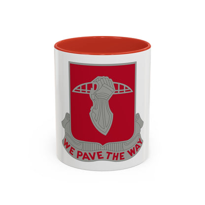 17 Engineer Battalion (U.S. Army) Accent Coffee Mug