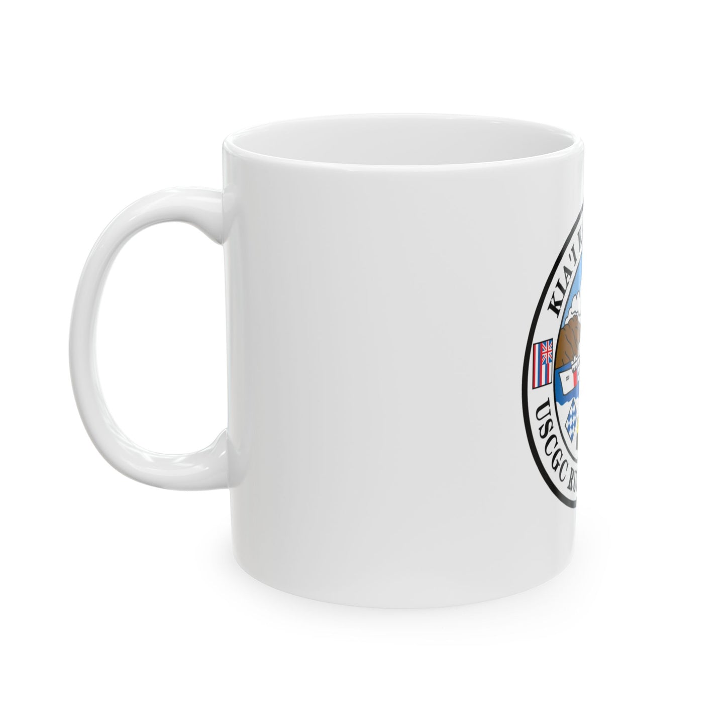 USCGC RUSH WHEC 723 (U.S. Coast Guard) White Coffee Mug