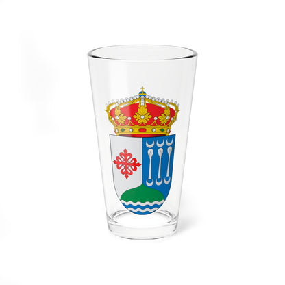 Escudo de Agudo (Spain) (Coat of Arms) Pint Glass 16oz