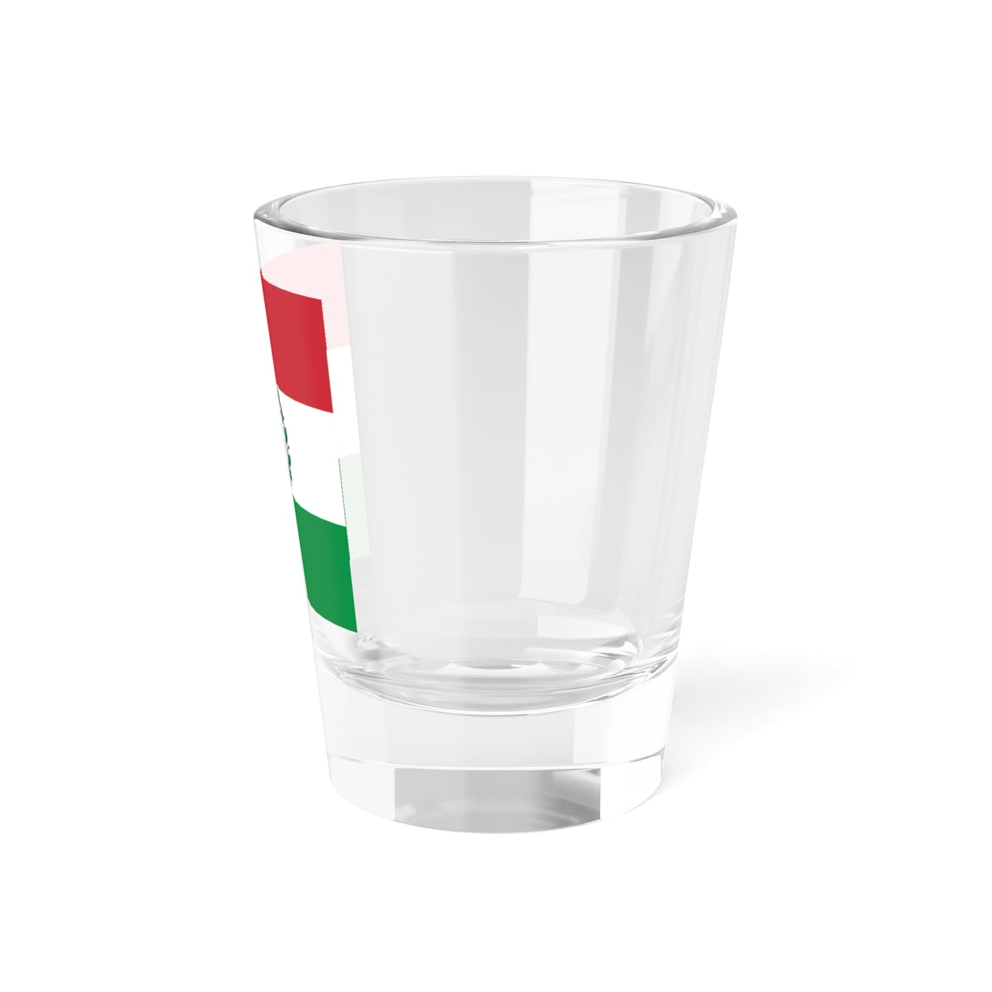 Flag of the Cispadane Republic (Italy) Shot Glass 1.5oz