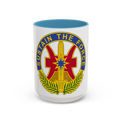 8 Sustainment Command 2 (U.S. Army) Accent Coffee Mug