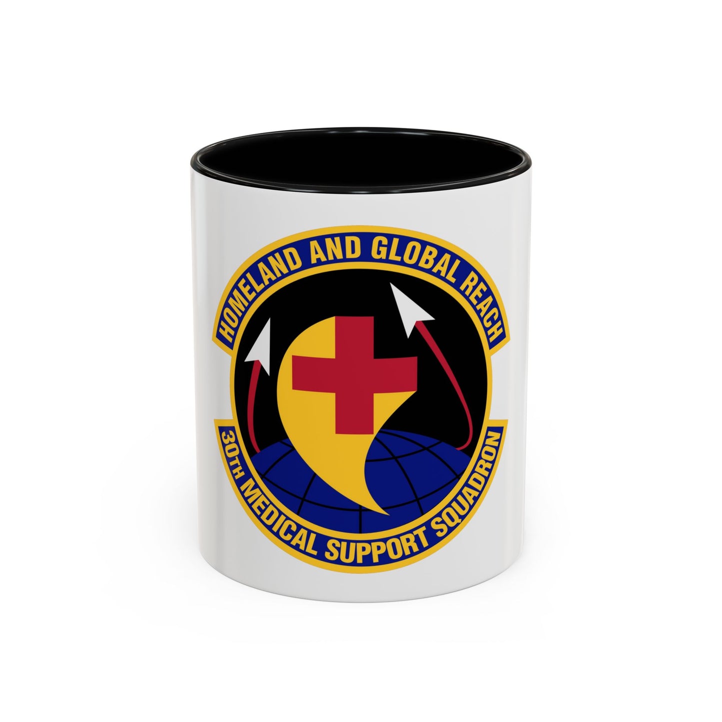 30th Medical Support Squadron (U.S. Air Force) Accent Coffee Mug