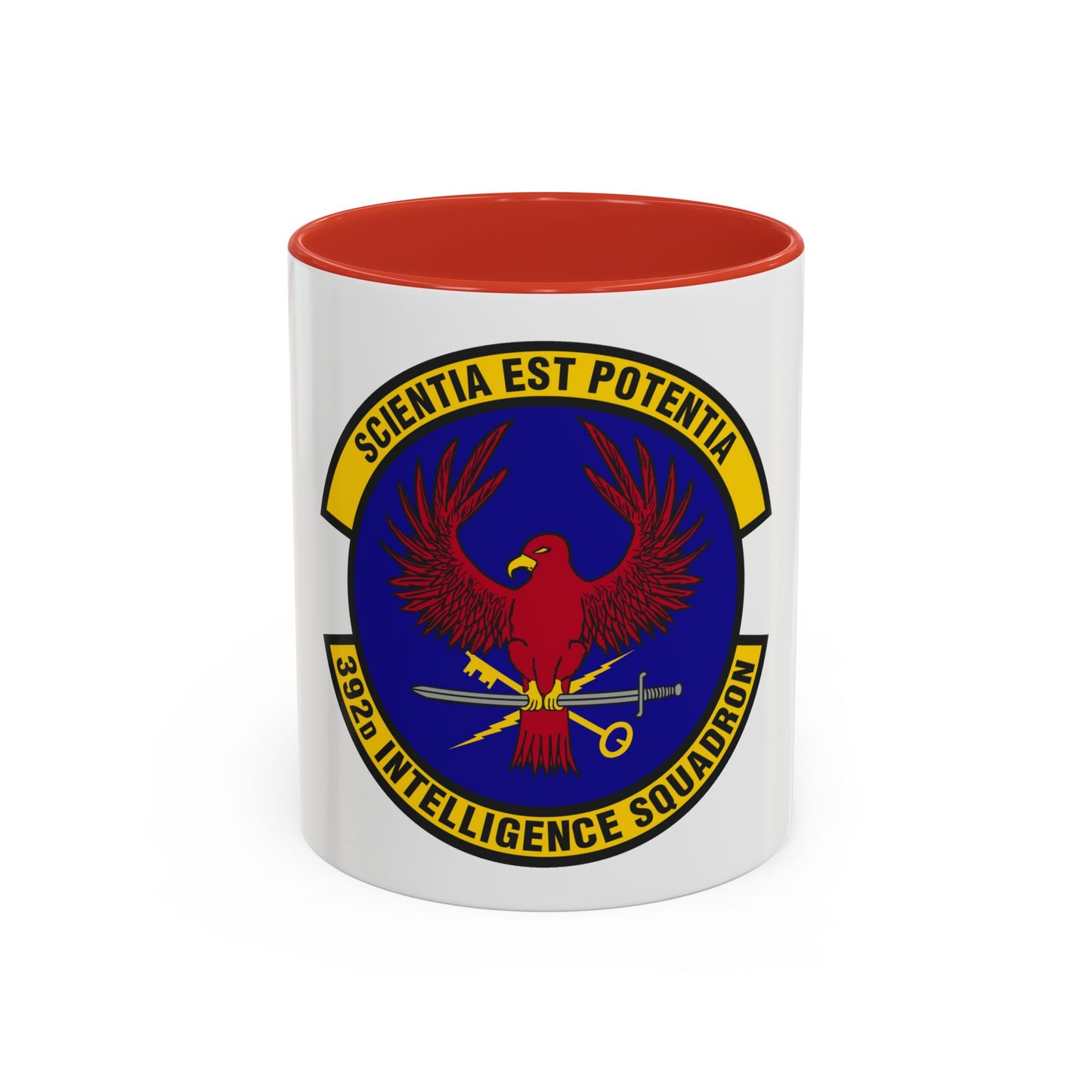 392 Intelligence Squadron ACC (U.S. Air Force) Accent Coffee Mug