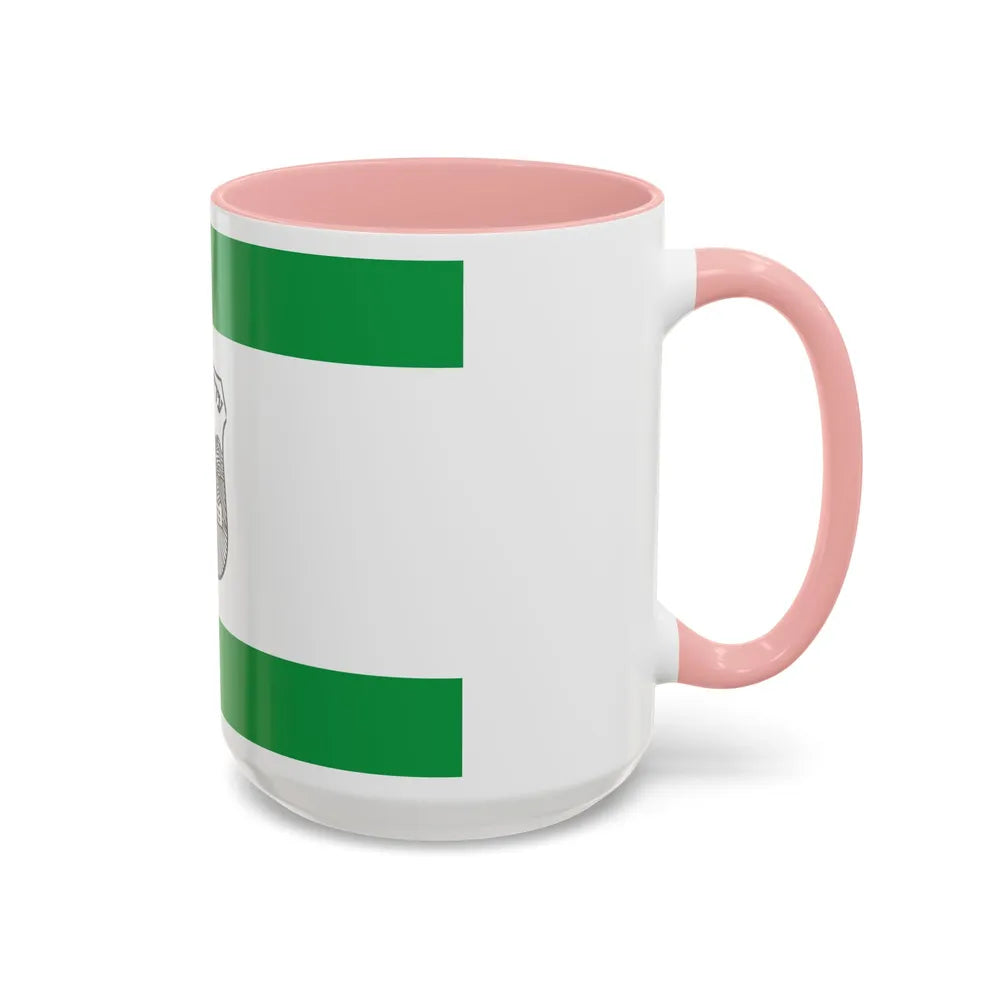 Flag of Givatayim Israel - Accent Coffee Mug-Go Mug Yourself