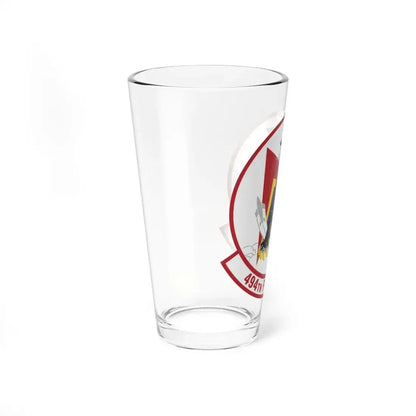 494th Fighter Squadron (U.S. Air Force) Pint Glass 16oz - Go Mug Yourself