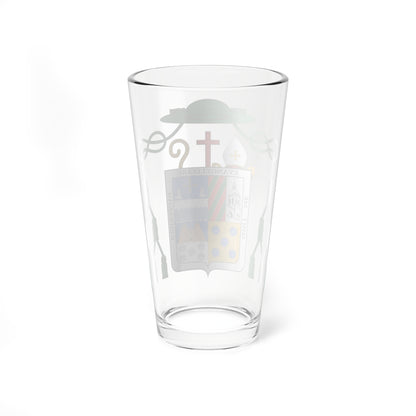Escudo de Atilano Rodríguez Martínez (Spain) (Coat of Arms) Pint Glass 16oz