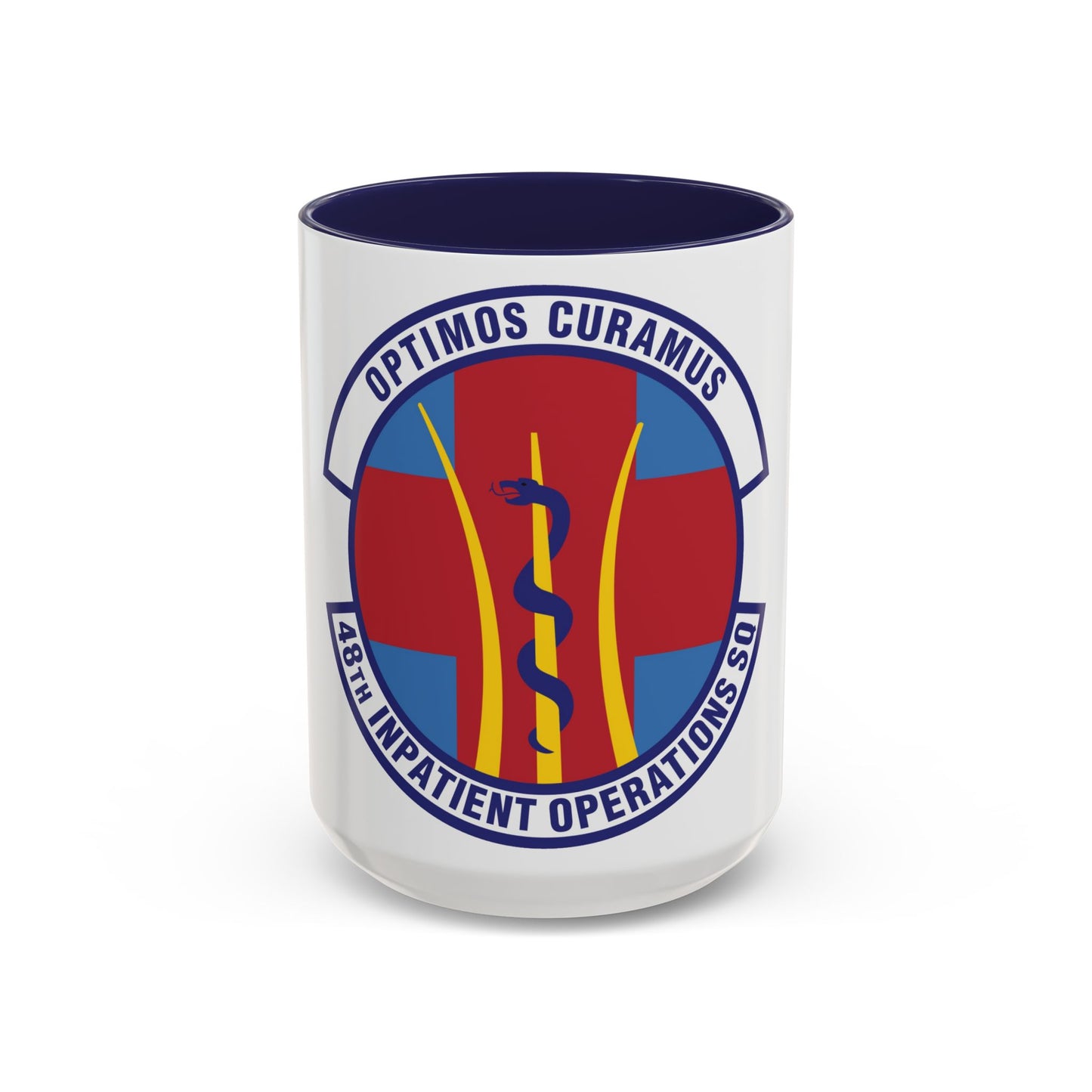 48th Inpatient Operations Squadron (U.S. Air Force) Accent Coffee Mug