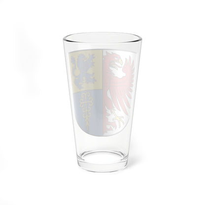 DE-ST 15-0-81 Altmarkkreis Salzwedel COA (Germany) (Coat of Arms) Pint Glass 16oz