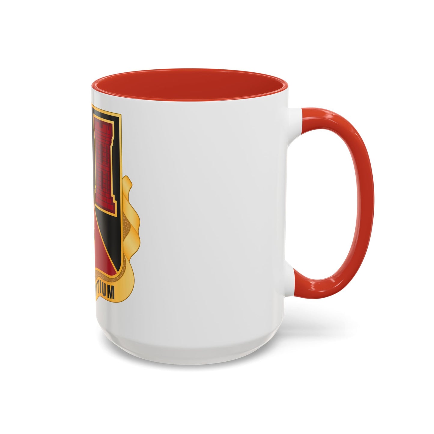 128 Engineer Battalion Nebraska National Guard (U.S. Army) Accent Coffee Mug
