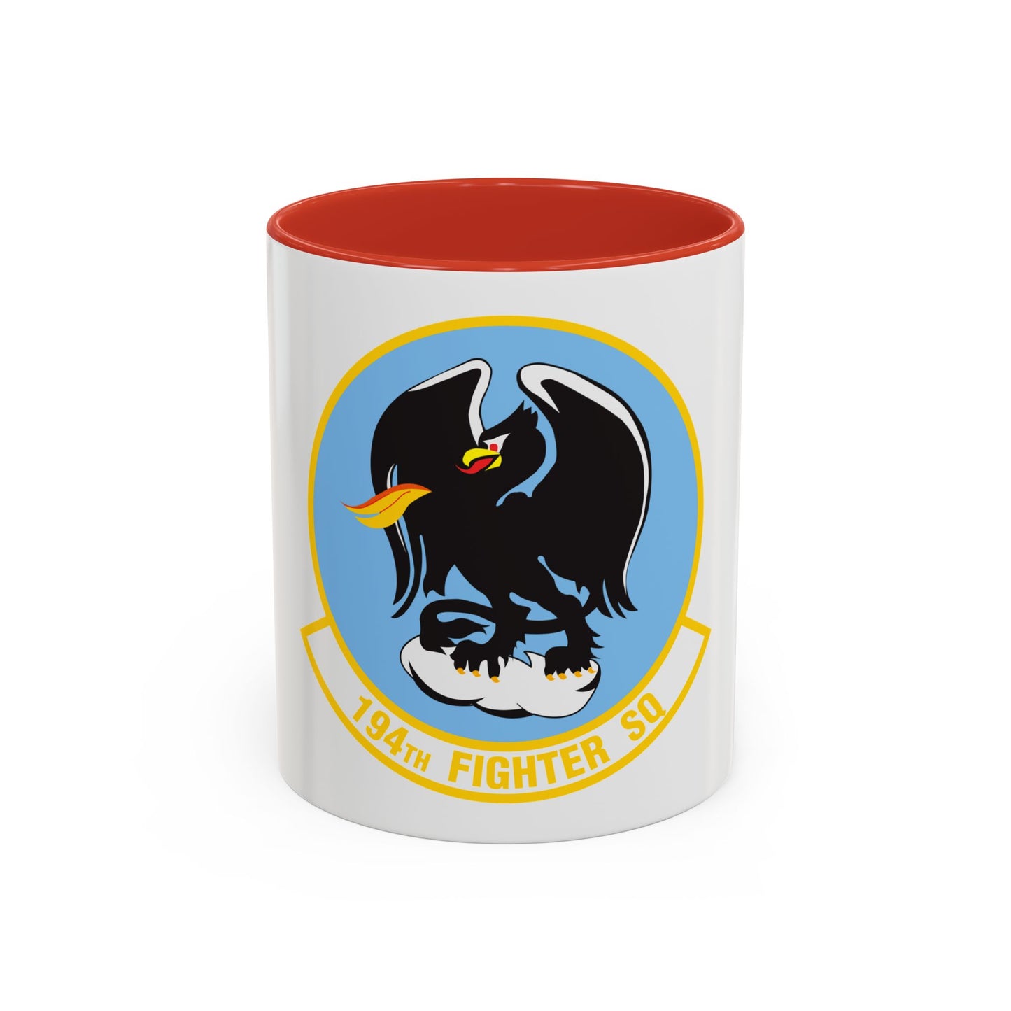194 Fighter Squadron (U.S. Air Force) Accent Coffee Mug