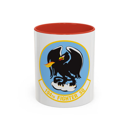194 Fighter Squadron (U.S. Air Force) Accent Coffee Mug
