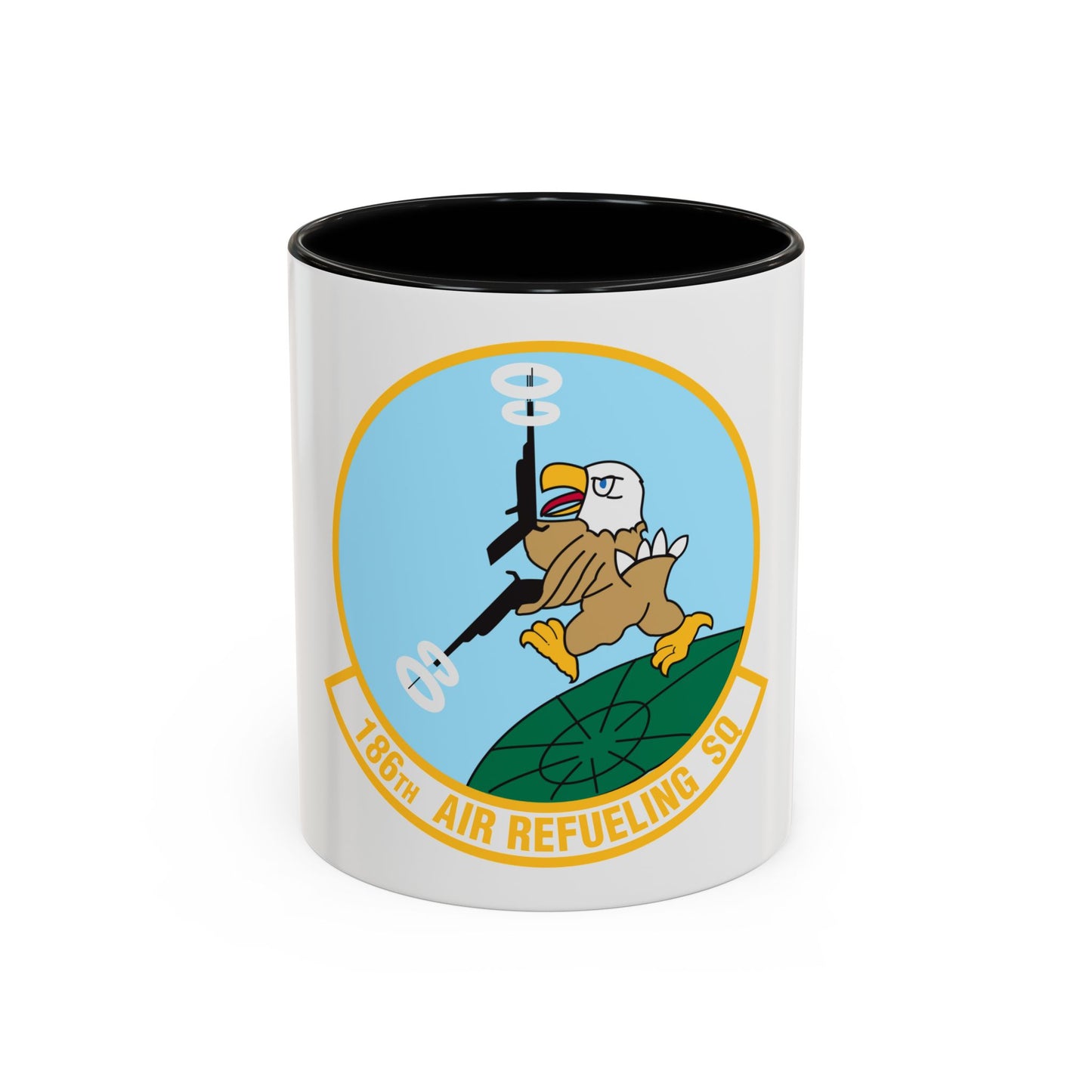 186 Air Refueling Squadron (U.S. Air Force) Accent Coffee Mug