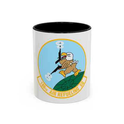 186 Air Refueling Squadron (U.S. Air Force) Accent Coffee Mug