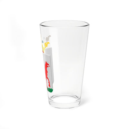 Ooststellingwerf wapen (Netherlands) (Coat of Arms) Pint Glass 16oz