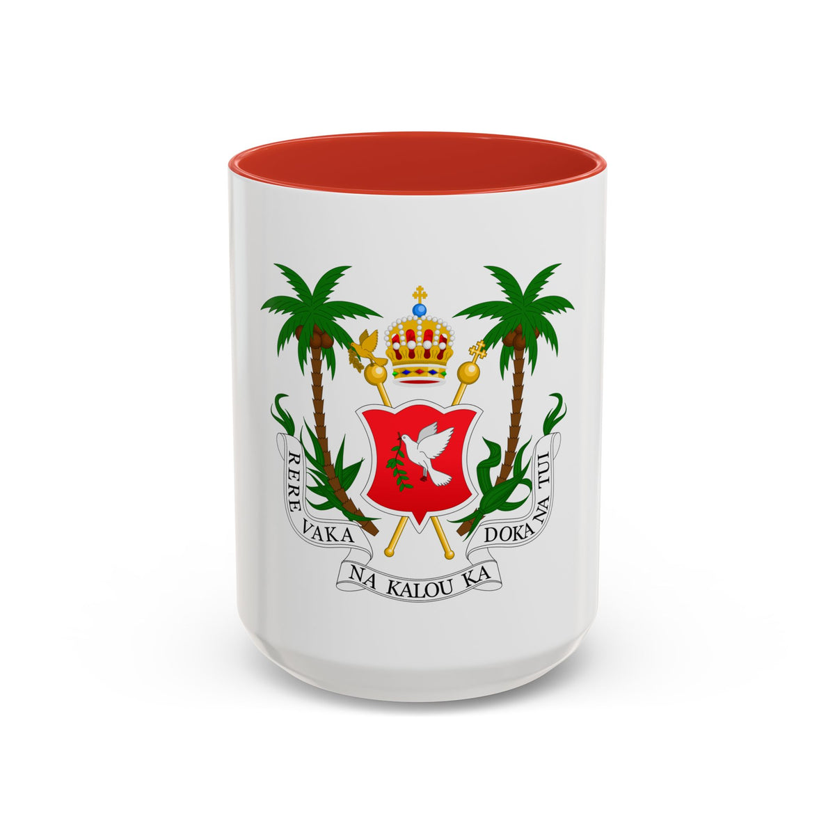 Coat of arms of the Kingdom of Fiji (1871-1874) - Accent Coffee Mug