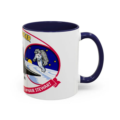 STS 41 b (NASA) Accent Coffee Mug-Go Mug Yourself