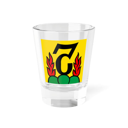 CHE Kiesen Flag (Switzerland) Shot Glass 1.5oz