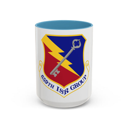 659 Intelligence Surveillance and Reconnaissance Group ACC (U.S. Air Force) Accent Coffee Mug