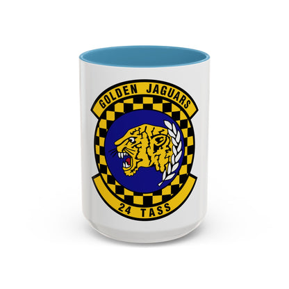 24 Tactical Air Support Squadron ACC (U.S. Air Force) Accent Coffee Mug