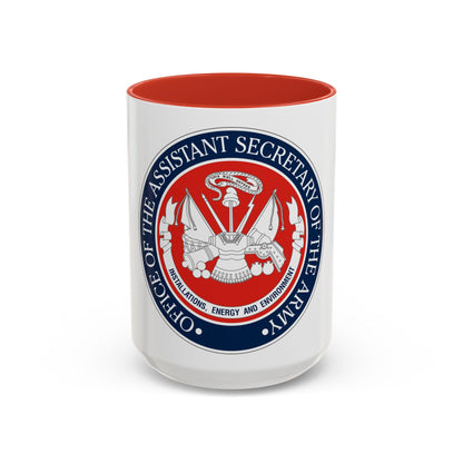 Installations Energy and Environment (U.S. Army) Accent Coffee Mug