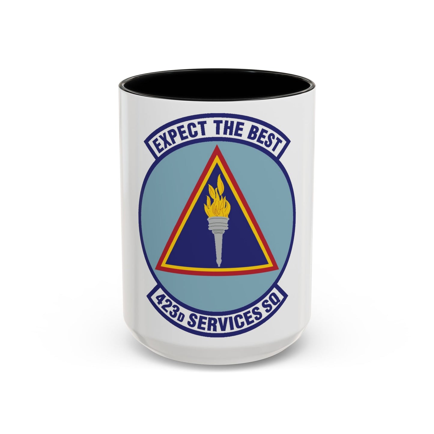 423d Services Squadron (U.S. Air Force) Accent Coffee Mug