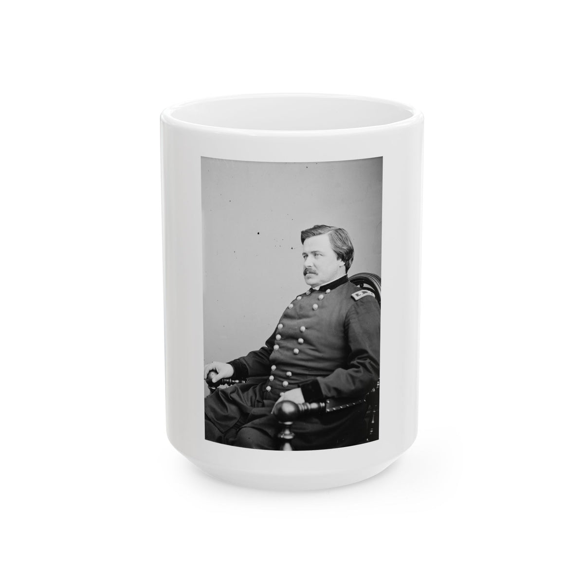 A. Mccook (U.S. Civil War) White Coffee Mug