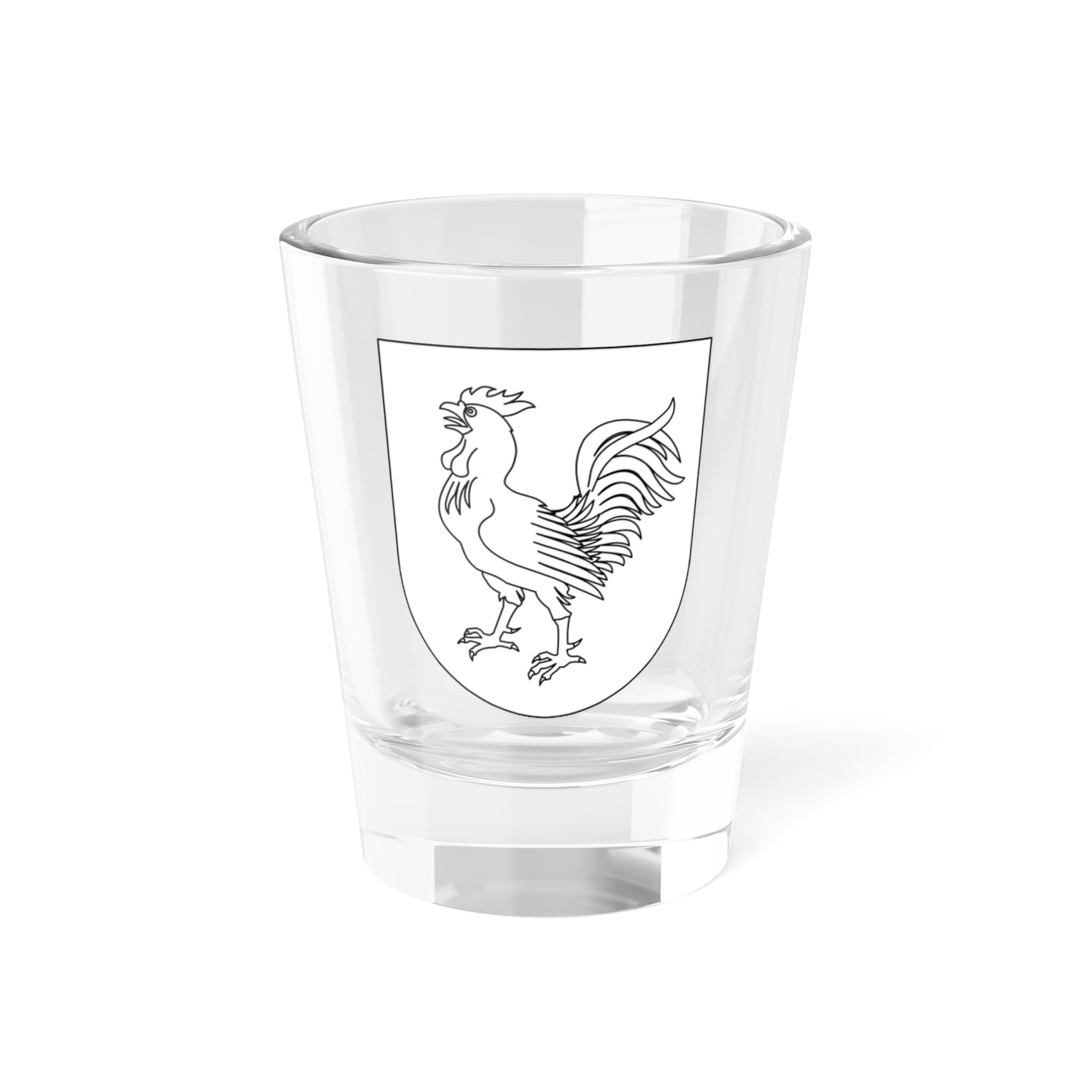 Hanebo vapen (Sweden) (Coat of Arms) Shot Glass 1.5oz