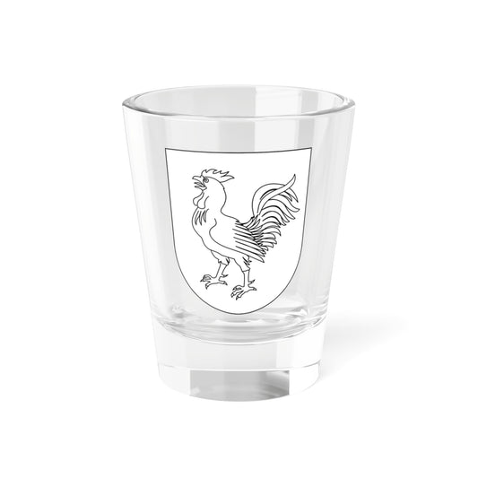 Hanebo vapen (Sweden) (Coat of Arms) Shot Glass 1.5oz