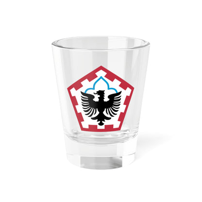 Verre à liqueur de la 555e brigade du génie (armée américaine) 1,5 oz