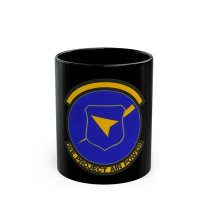 496 Air Base Sq USAFE (U.S. Air Force) Black Coffee Mug-11oz-Go Mug Yourself