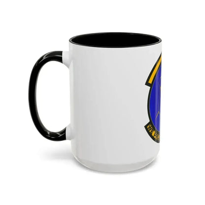496 Air Base Sq USAFE (U.S. Air Force) Accent Coffee Mug - Go Mug Yourself