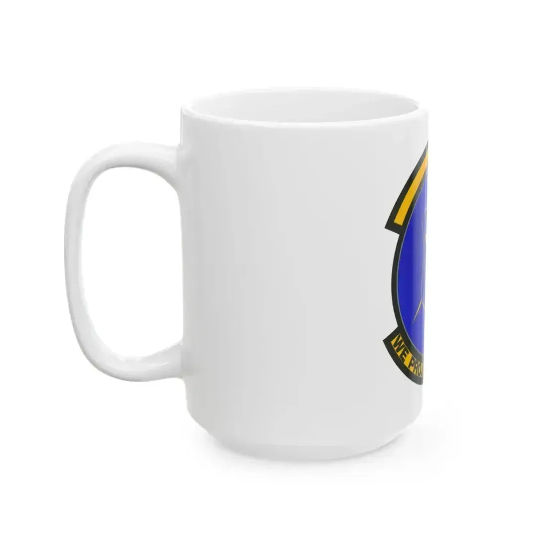496 Air Base Sq USAFE (U.S. Air Force) White Coffee Mug - Go Mug Yourself