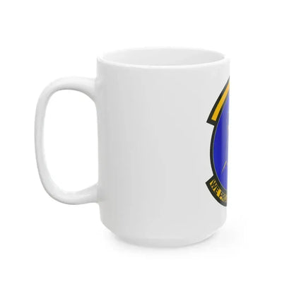 496 Air Base Sq USAFE (U.S. Air Force) White Coffee Mug - Go Mug Yourself
