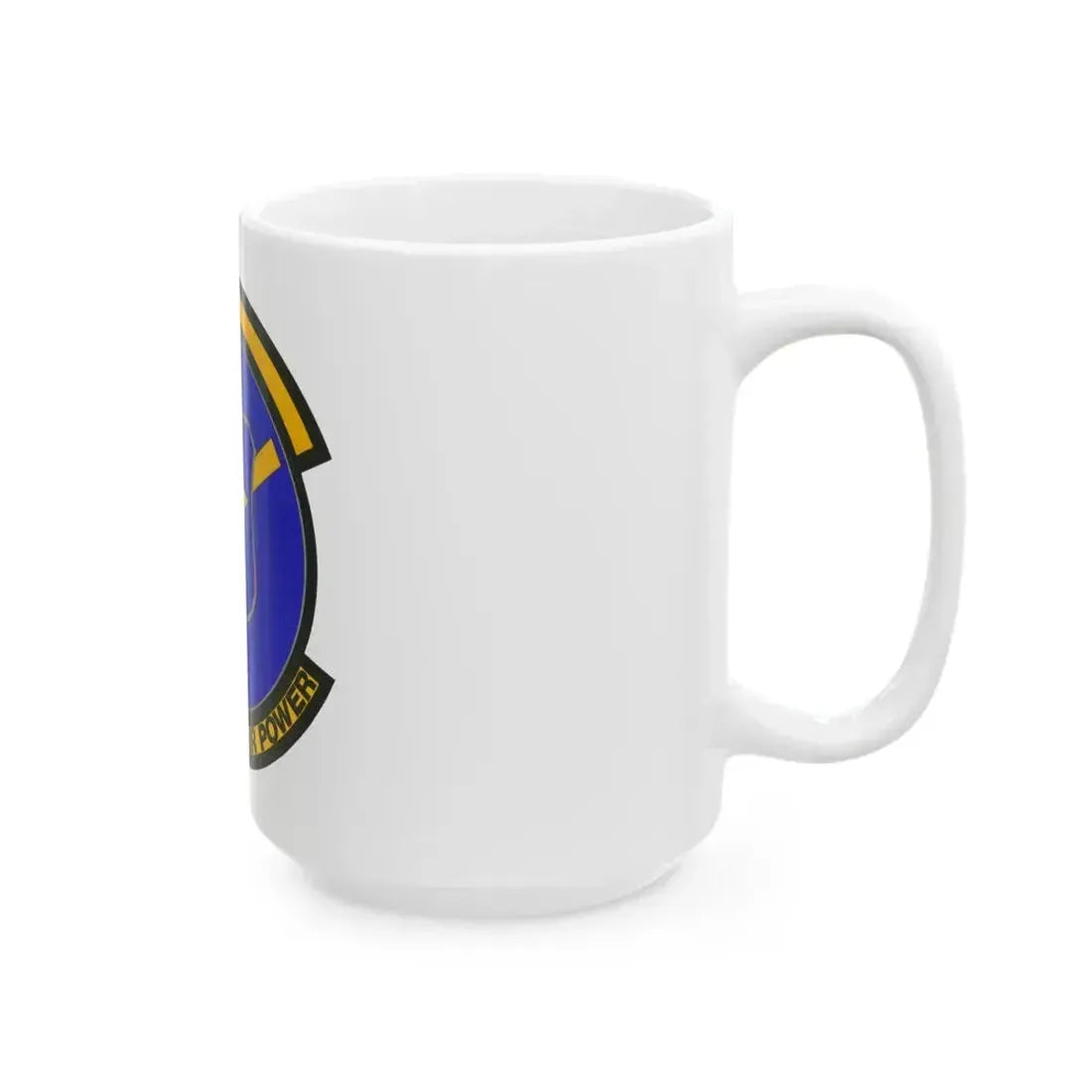 496 Air Base Sq USAFE (U.S. Air Force) White Coffee Mug - Go Mug Yourself