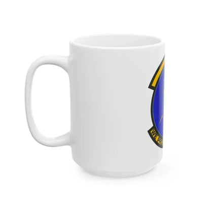 496 Air Base Sq USAFE (U.S. Air Force) White Coffee Mug - Go Mug Yourself