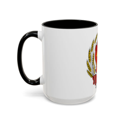 Coat of arms of the Russian Federation (1992-1993) - Accent Coffee Mug