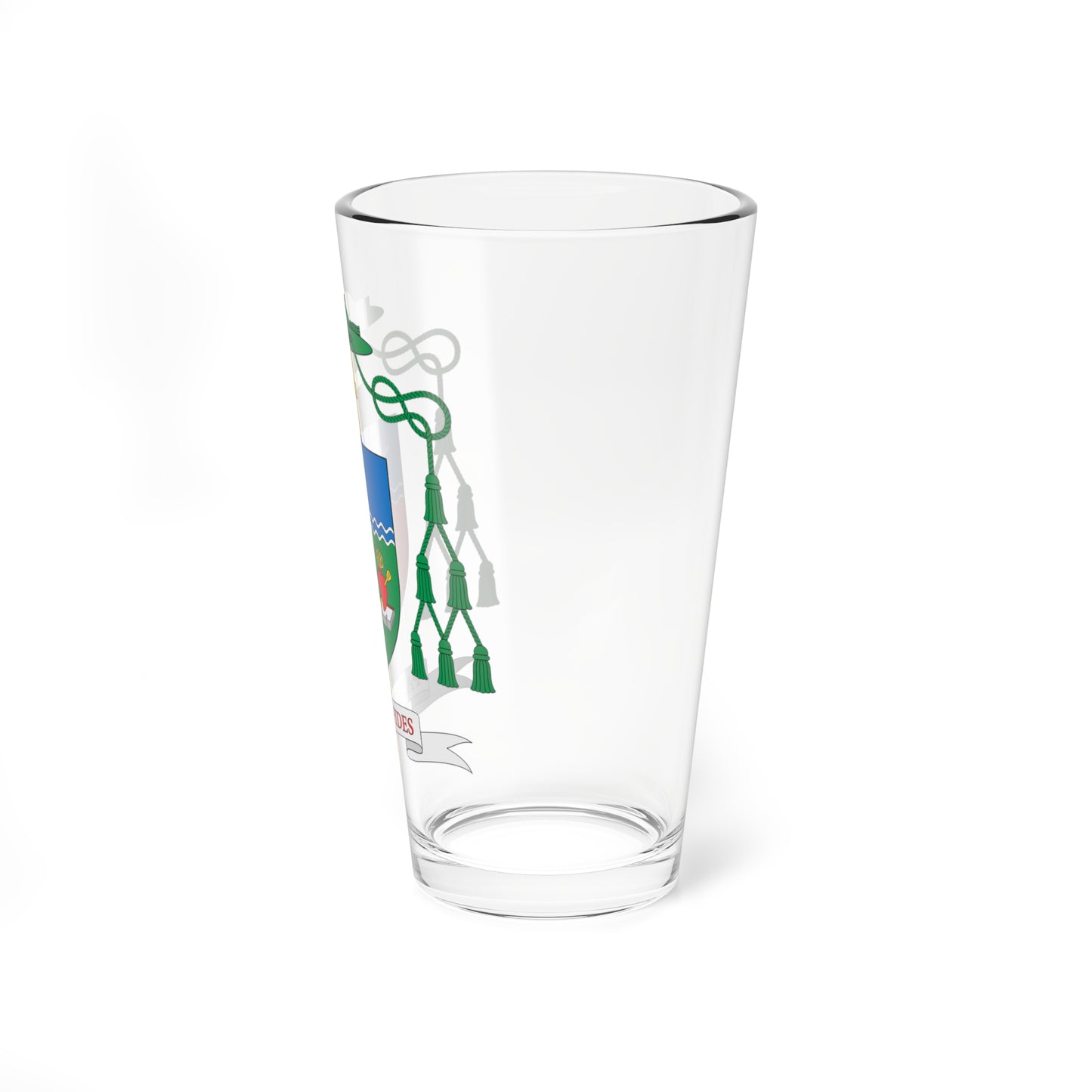 Escudo de Jesús María Cizaurre Berdonces (Spain) (Coat of Arms) Pint Glass 16oz