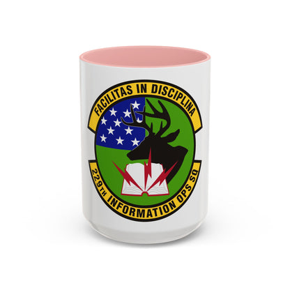 229th Information Operations Squadron (U.S. Air Force) Accent Coffee Mug
