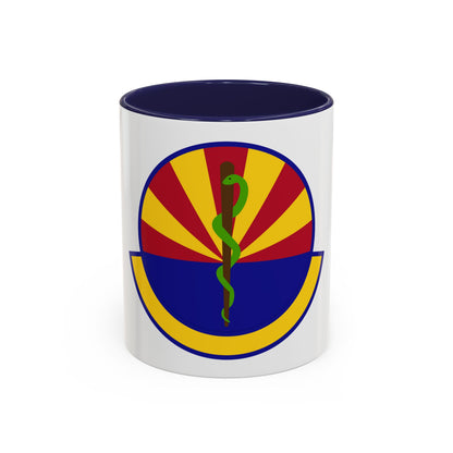 56 Healthcare Operations Squadron AETC (U.S. Air Force) Accent Coffee Mug