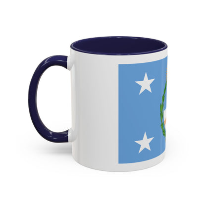Standard of the President of Argentina Afloat - Accent Coffee Mug