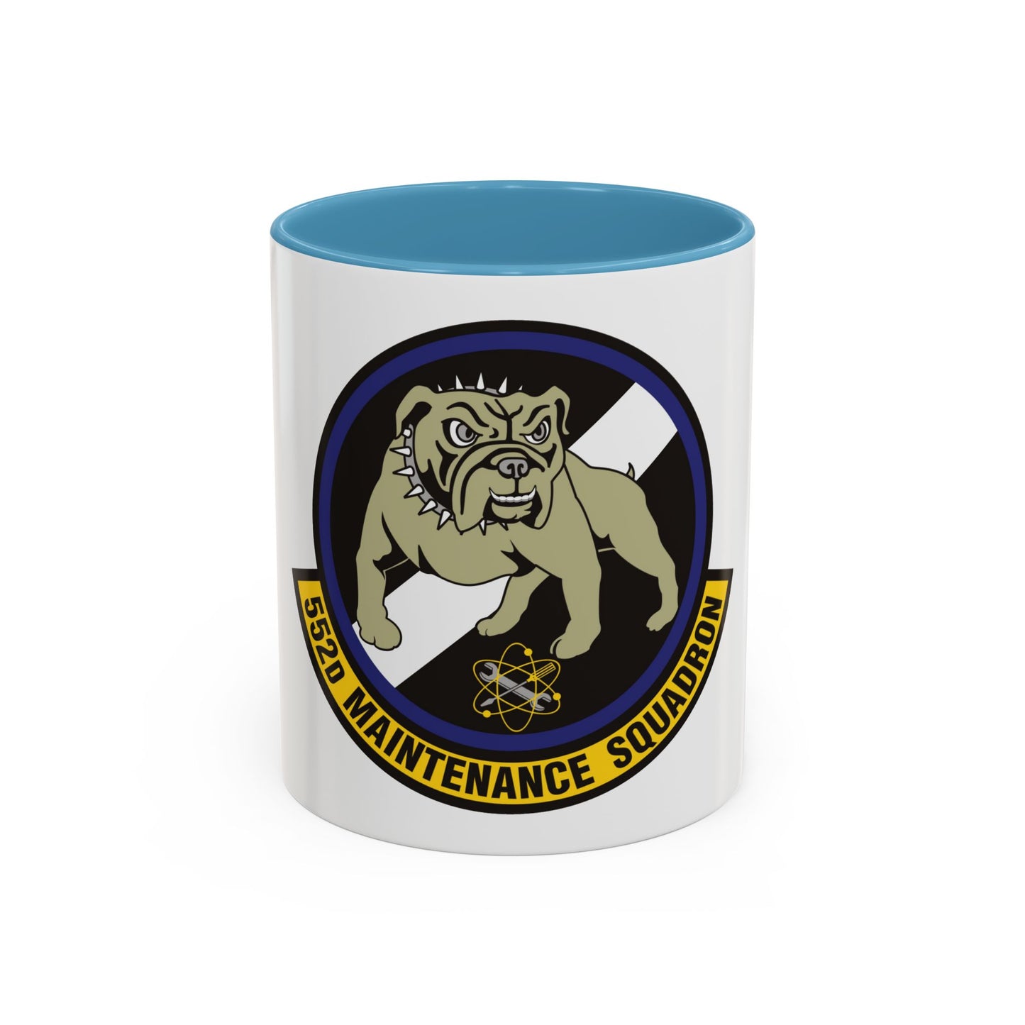 552 Maintenance Squadron ACC (U.S. Air Force) Accent Coffee Mug