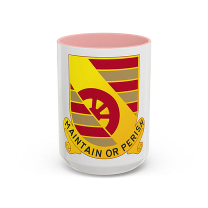 81 Maintenance Battalion (U.S. Army) Accent Coffee Mug