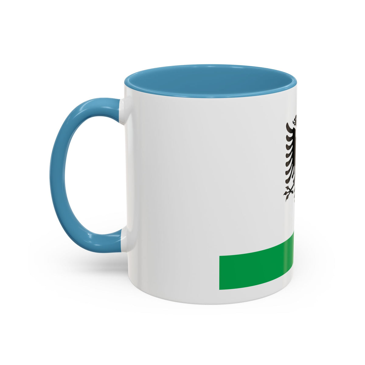 Albanian Coast Guard Ensign - Accent Coffee Mug