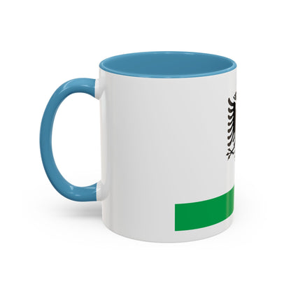 Albanian Coast Guard Ensign - Accent Coffee Mug