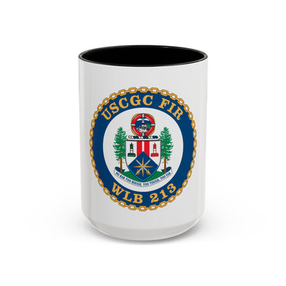 USCGC Fir WLB 213 (U.S. Coast Guard) Accent Coffee Mug
