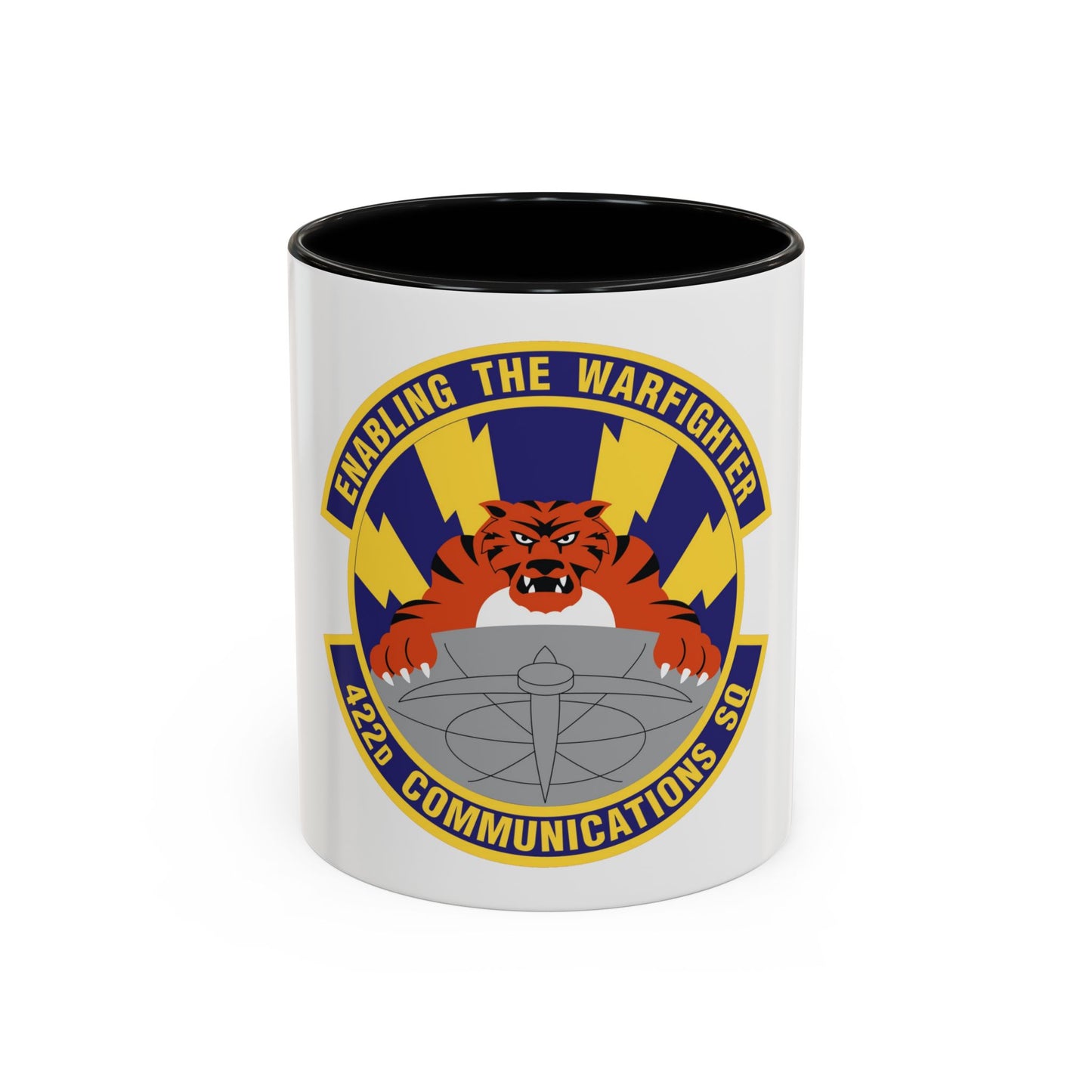 422d Communications Squadron (U.S. Air Force) Accent Coffee Mug