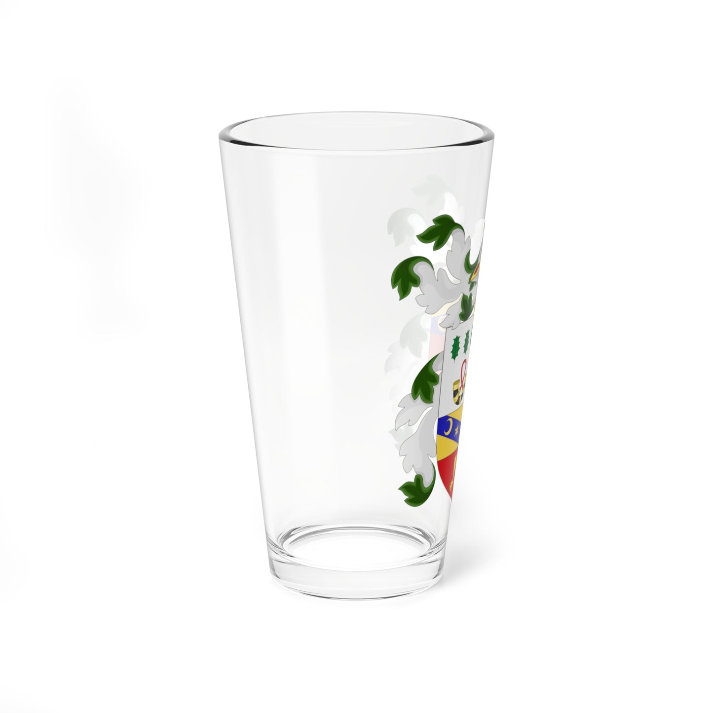 Coat of Arms of William Burnet (United States) (Coat of Arms) Pint Glass 16oz