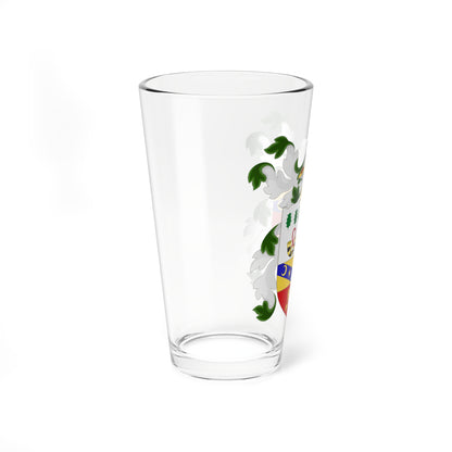 Coat of Arms of William Burnet (United States) (Coat of Arms) Pint Glass 16oz