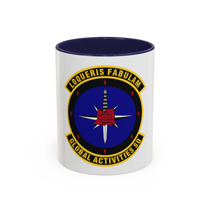 Global Activities Squadron (U.S. Air Force) Accent Coffee Mug
